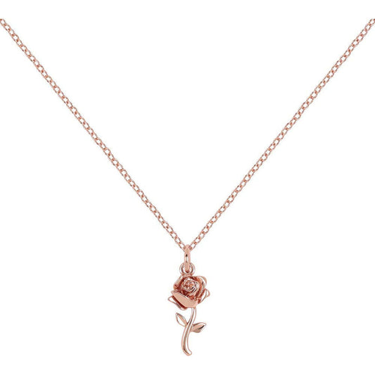 Disney Beauty and the Beast Rose necklace Nerdscape