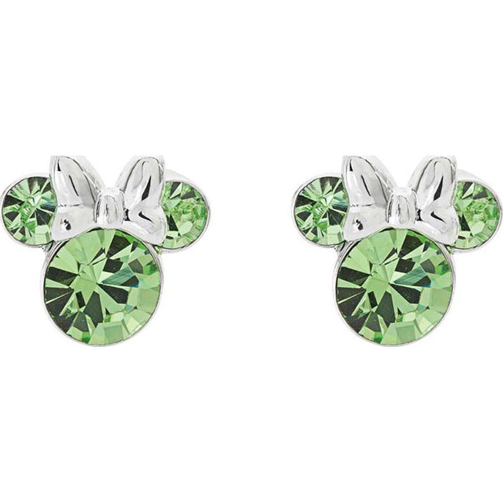 Disney Minnie August sterling silver earrings Nerdscape