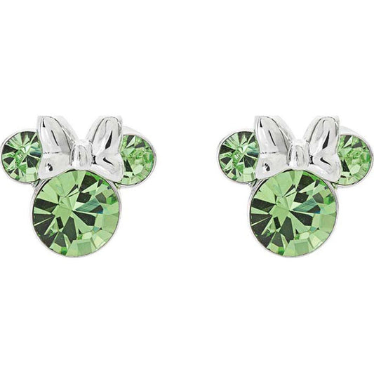 Disney Minnie August sterling silver earrings Nerdscape