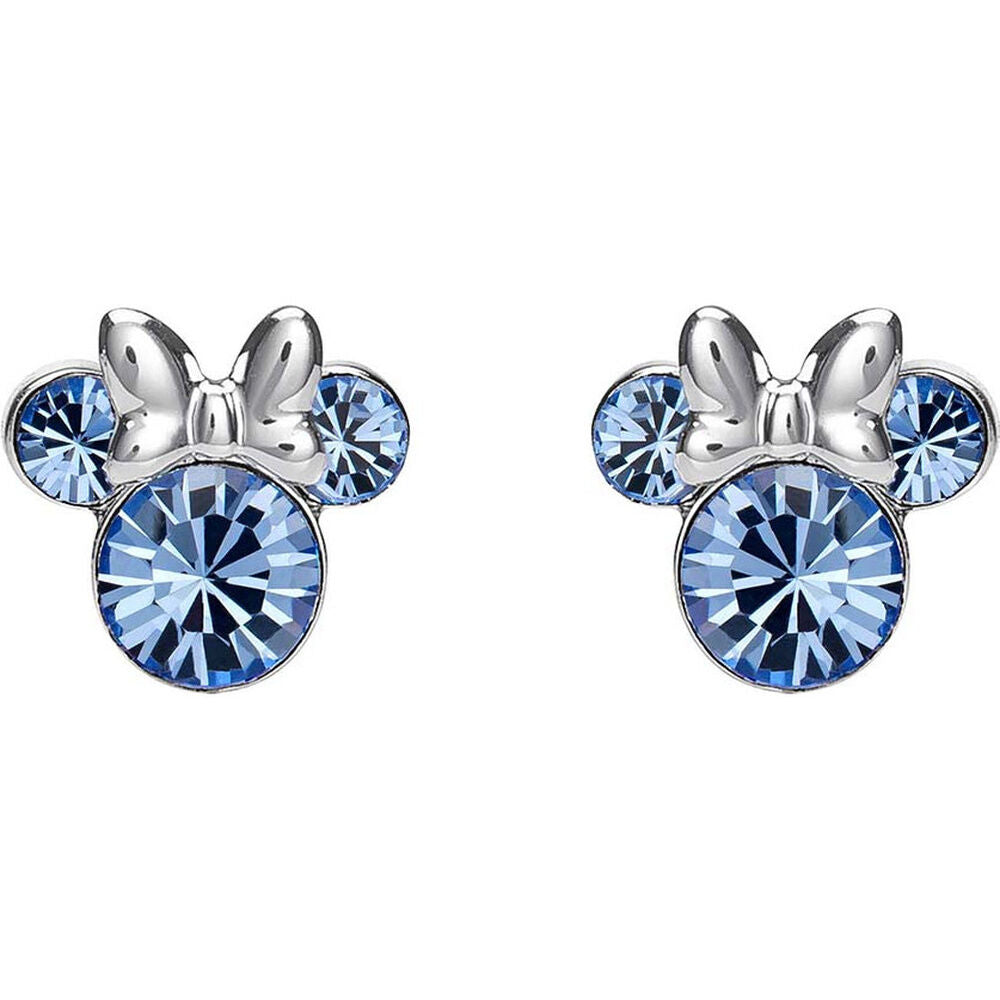 Disney Minnie December sterling silver earrings