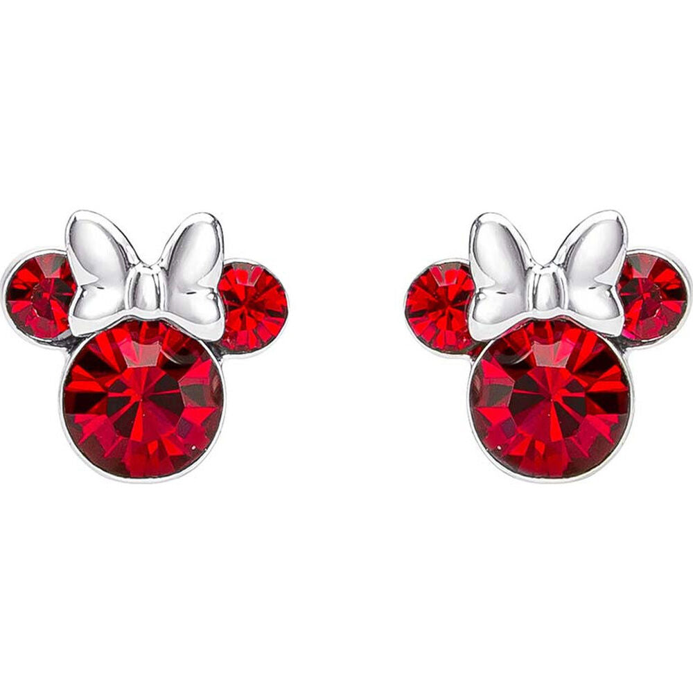 Disney Minnie July sterling silver earrings
