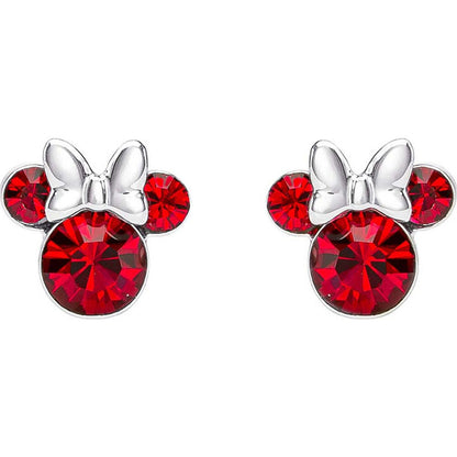 Disney Minnie July sterling silver earrings