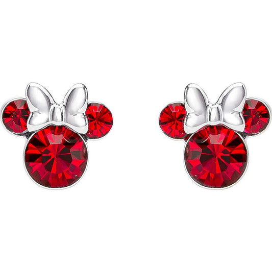 Disney Minnie July sterling silver earrings