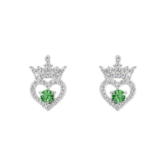 Disney Princess August sterling silver earrings Nerdscape
