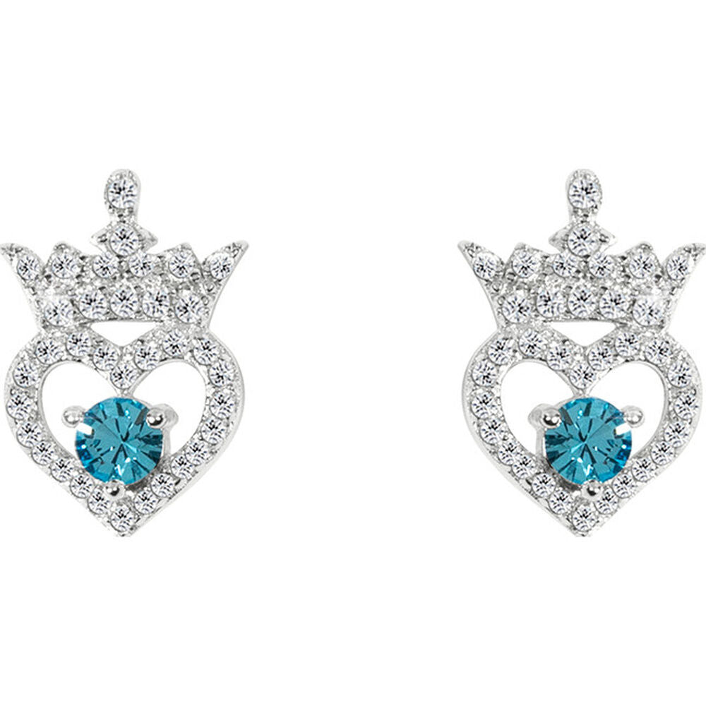 Disney Princess March sterling silver earrings Nerdscape
