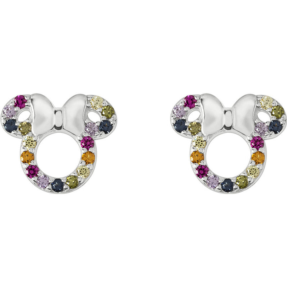 Disney Minnie Rainbow sterling silver earrings Nerdscape