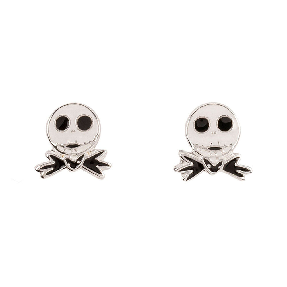Disney Nightmare Before Christmas Jack sterling silver earrings Nerdscape