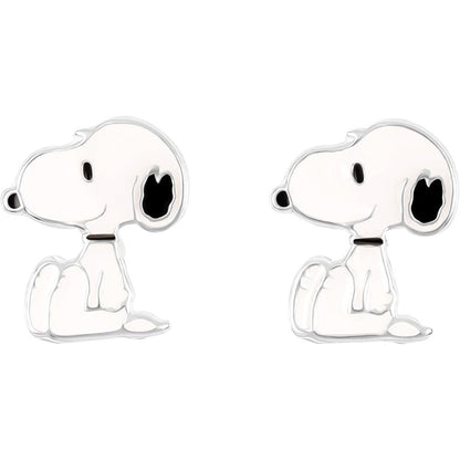 Peanuts Snoopy sterling silver earrings Nerdscape