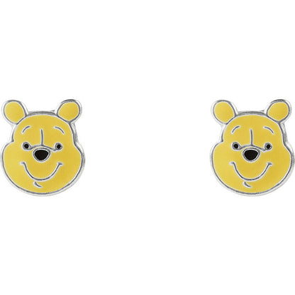 Disney Winnie the Pooh sterling silver earrings Nerdscape