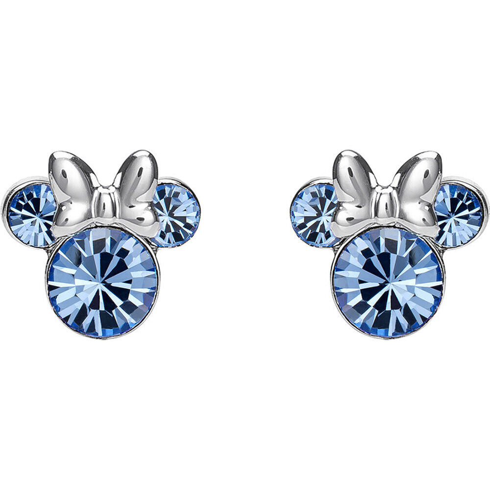 Disney Minnie December sterling silver earrings