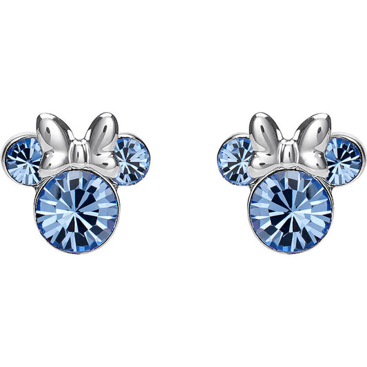 Disney Minnie December sterling silver earrings