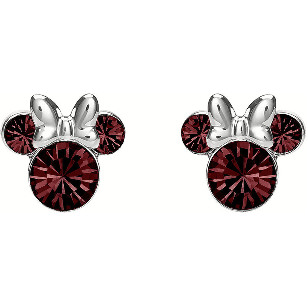 Disney Minnie January sterling silver earrings Nerdscape