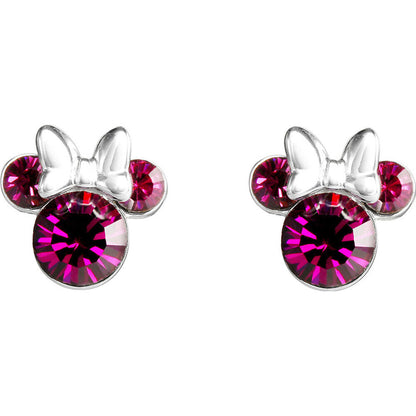 Disney Minnie October sterling silver earrings Nerdscape
