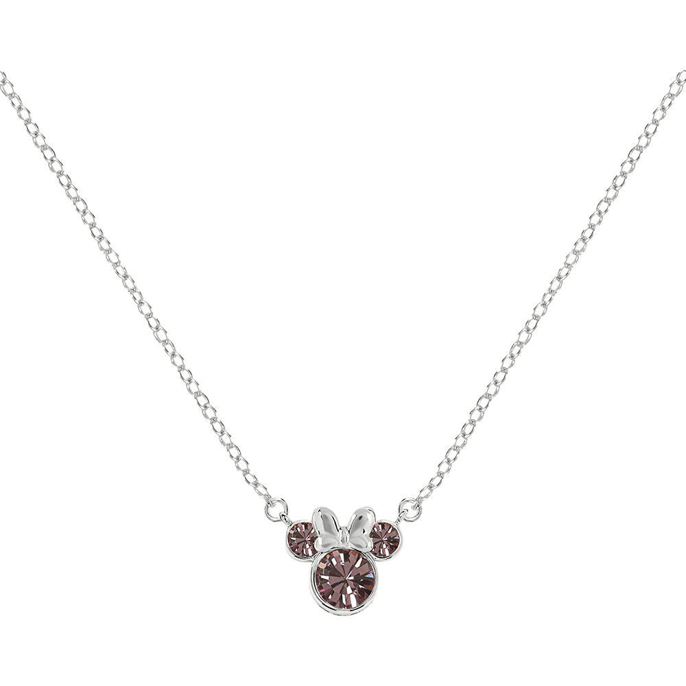 Disney Minnie February sterling silver necklace Nerdscape