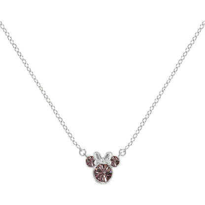 Disney Minnie February sterling silver necklace Nerdscape