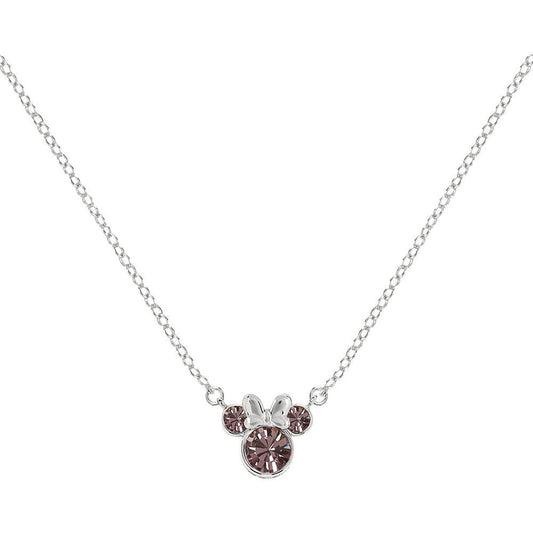 Disney Minnie February sterling silver necklace Nerdscape