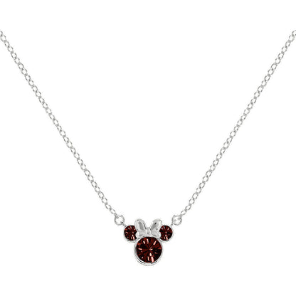 Disney Minnie January sterling silver necklace Nerdscape