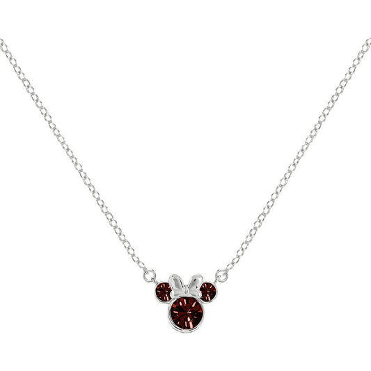 Disney Minnie January sterling silver necklace Nerdscape