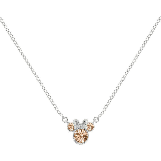 Disney Minnie June sterling silver necklace