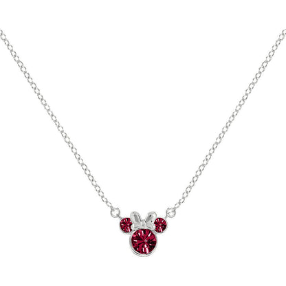 Disney Minnie July sterling silver necklace Nerdscape