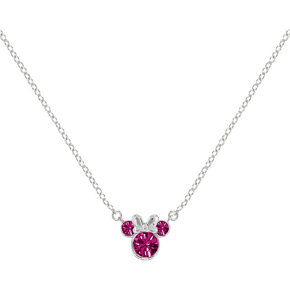 Disney Minnie October sterling silver necklace