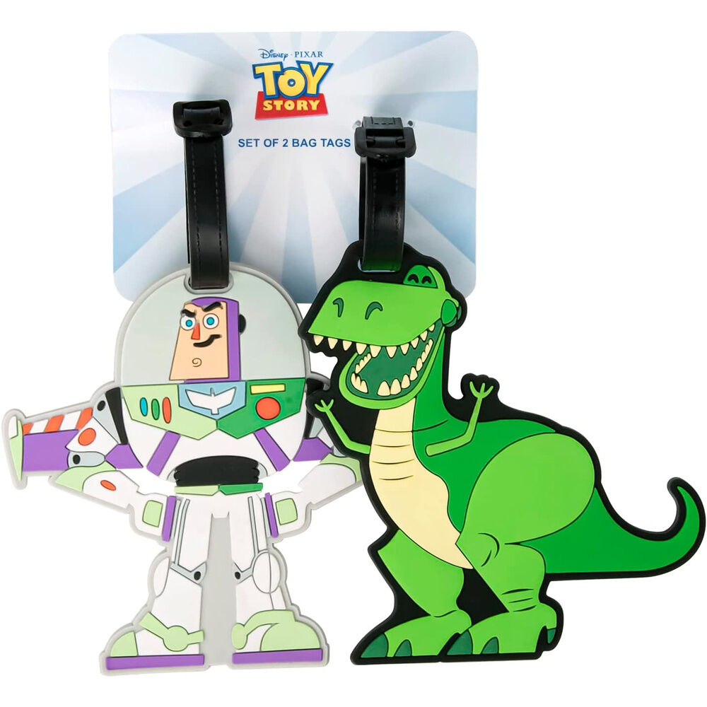 Disney Pixar Toy Story set of 2 luggage labels Nerdscape