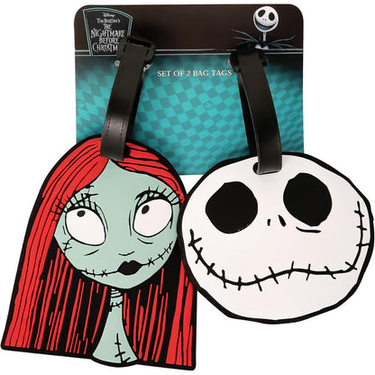 Disney The Nightmare Before Christmas set of 2 luggage labels Nerdscape