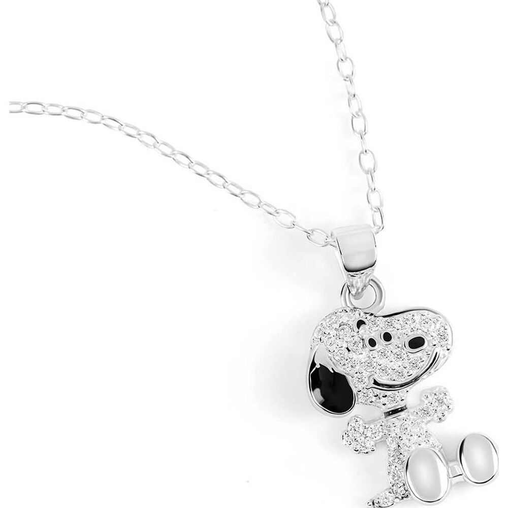 Peanuts Snoopy 3D sterling silver necklace Nerdscape