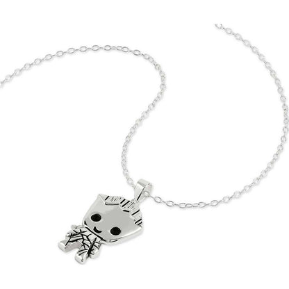 Marvel Guardians of the Galaxy Groot sterling silver necklace