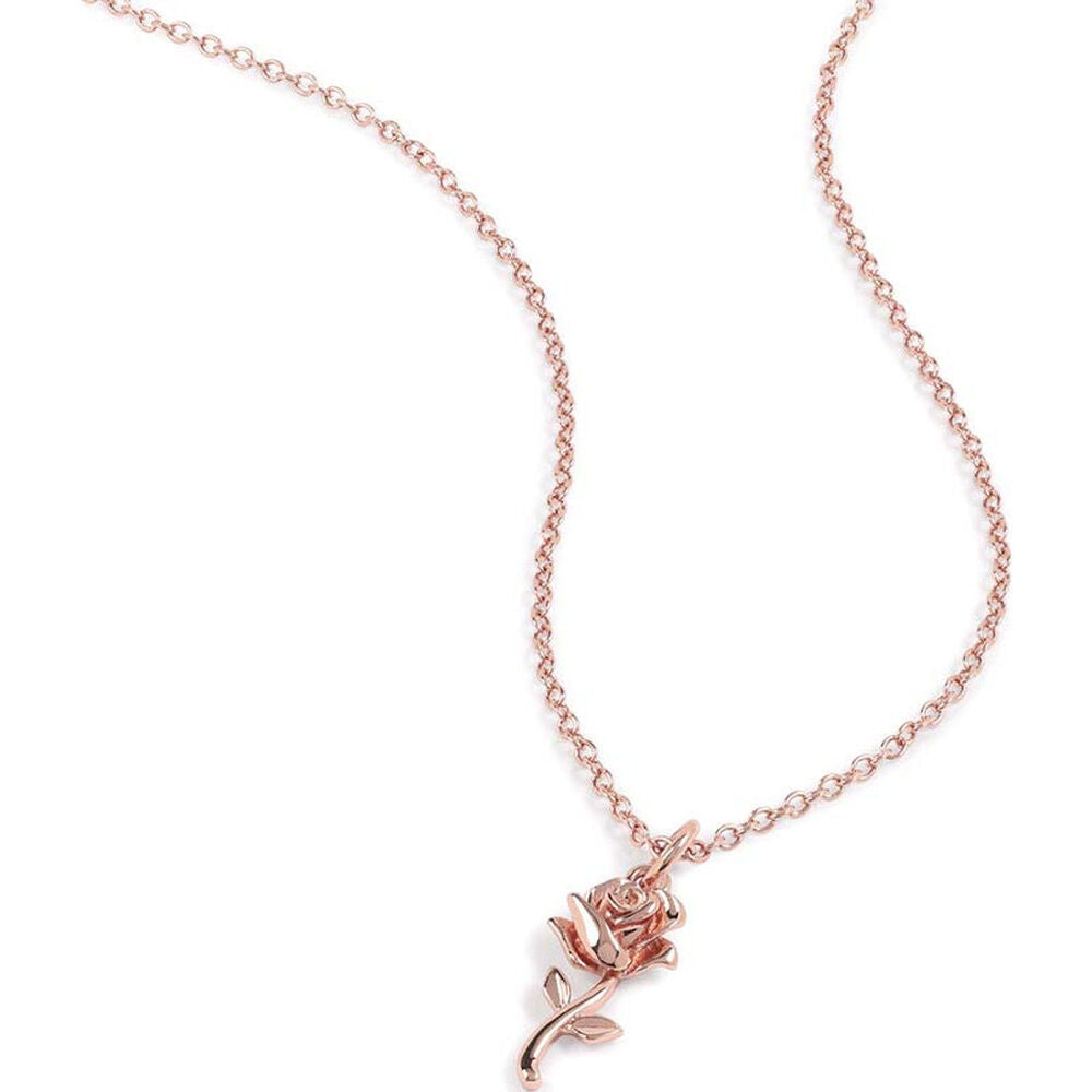 Disney Beauty and the Beast Rose necklace Nerdscape