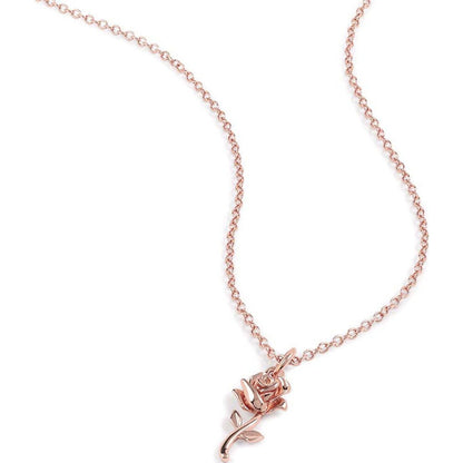 Disney Beauty and the Beast Rose necklace Nerdscape