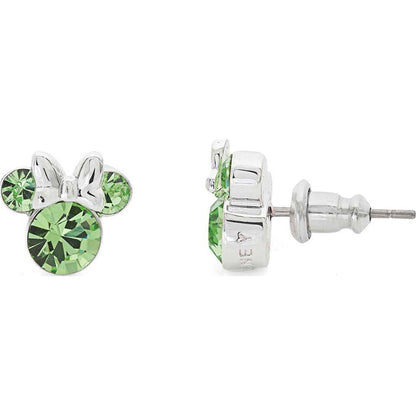 Disney Minnie August sterling silver earrings Nerdscape