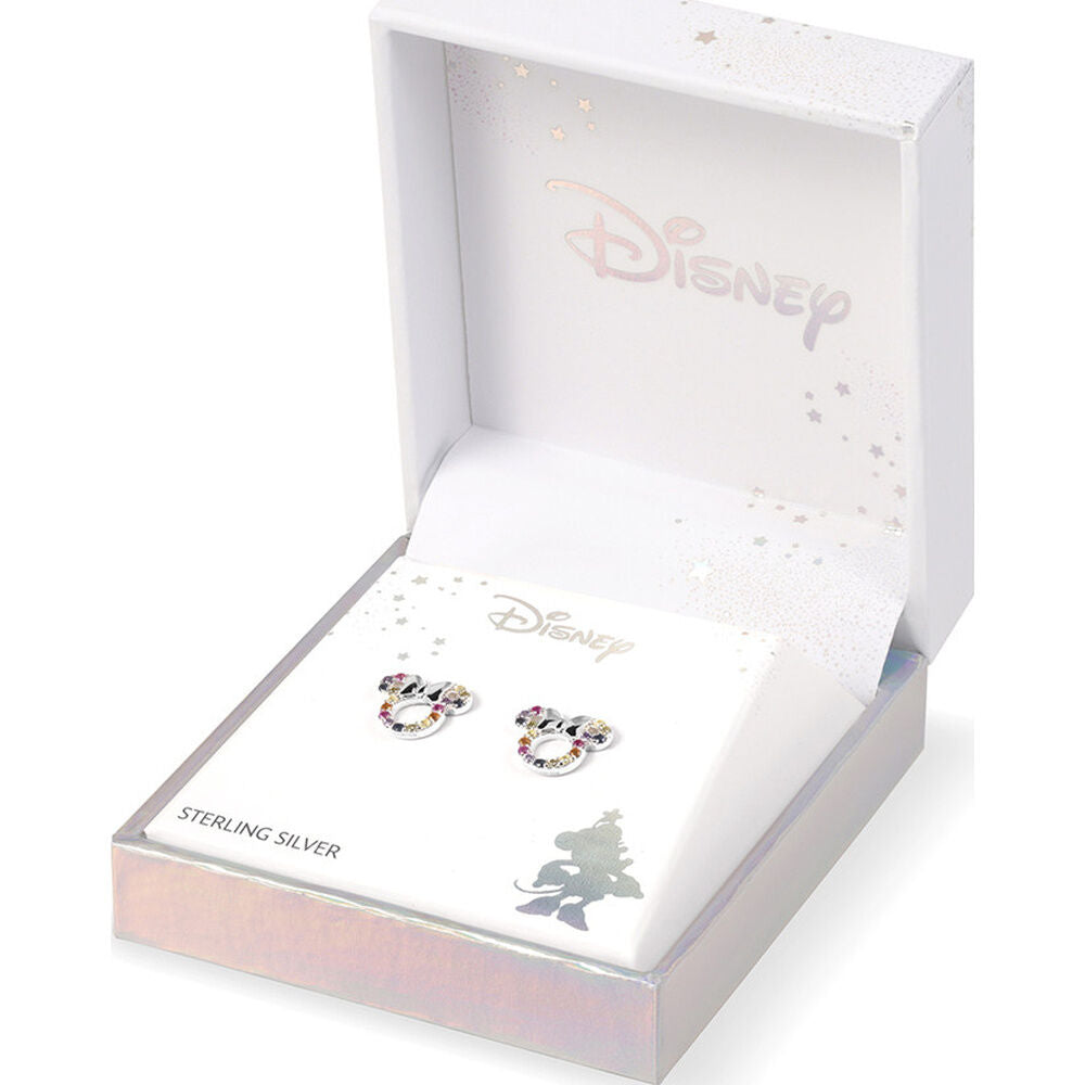 Disney Minnie Rainbow sterling silver earrings Nerdscape