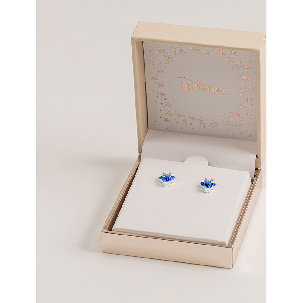 Disney Minnie September sterling silver earrings Nerdscape