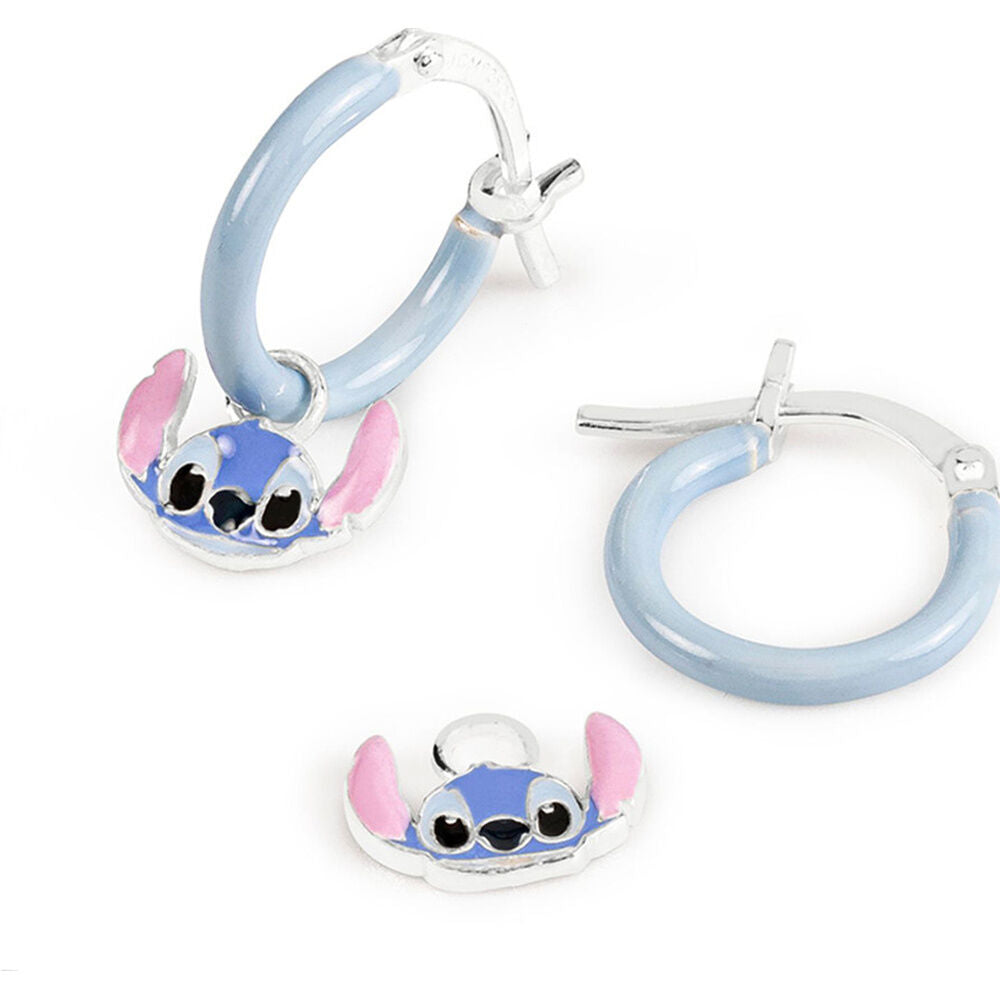 Disney Stitch Charm sterling silver earrings Nerdscape