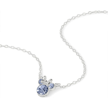 Disney Minnie December sterling silver necklace Nerdscape
