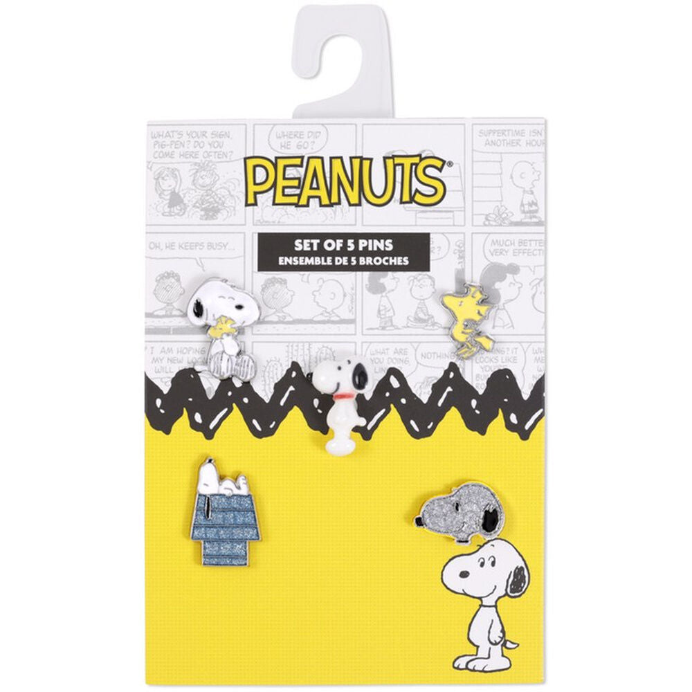 Peanuts Snoopy 5 pin set Nerdscape