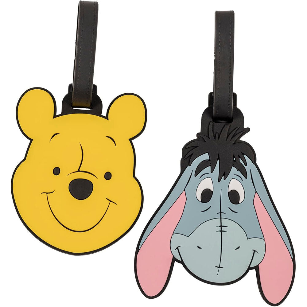 Disney Winnie the Pooh set of 2 luggage labels Nerdscape