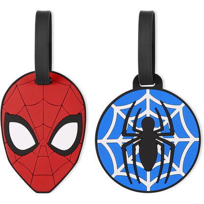 Marvel Spideman set of 2 luggage labels Nerdscape