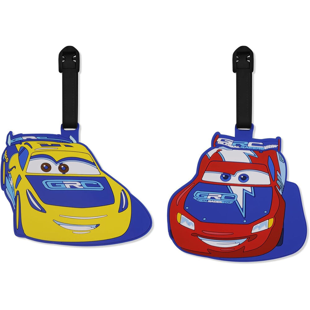 Disney Pixar Cars set of 2 luggage labels Nerdscape