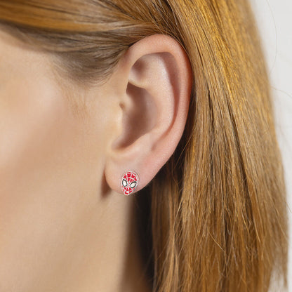 Marvel Spiderman sterling silver earrings Nerdscape