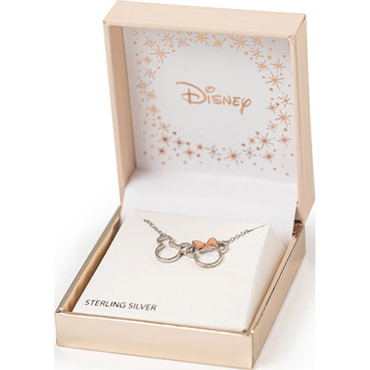 Disney Mickey & Minnie sterling silver necklace Nerdscape
