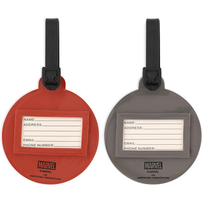 Marvel Avengers set of 2 luggage labels Nerdscape