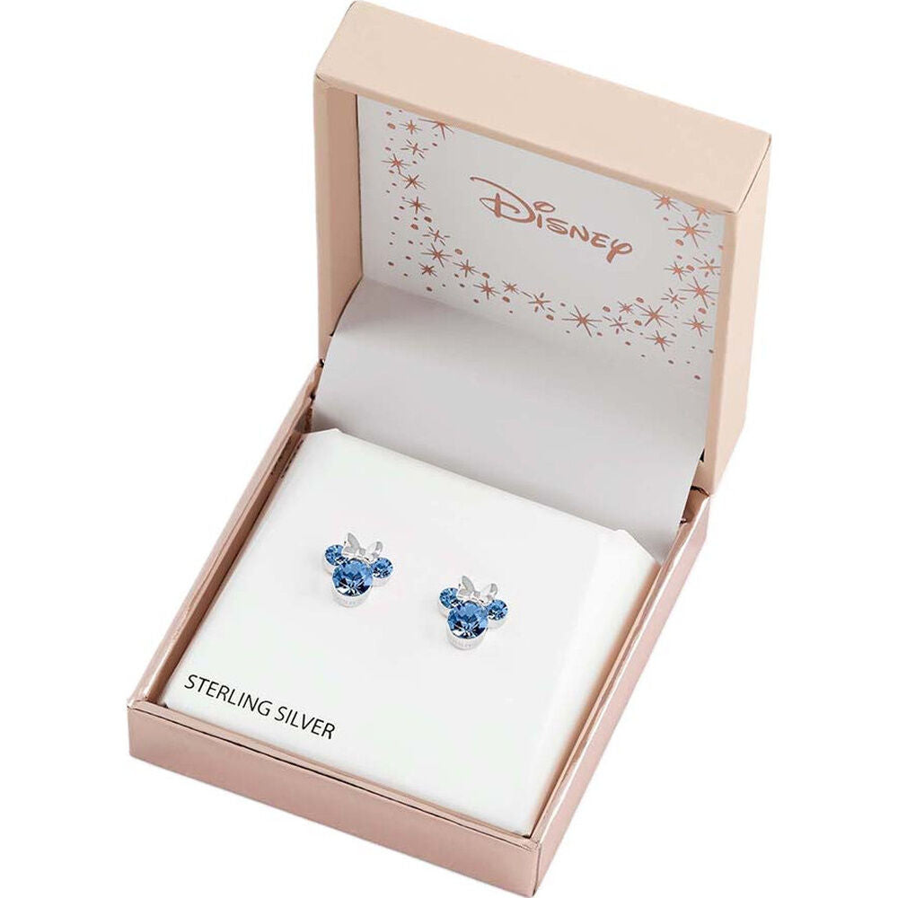 Disney Minnie December sterling silver earrings