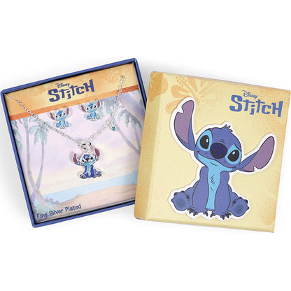 Disney Stitch necklace and earrings set Nerdscape