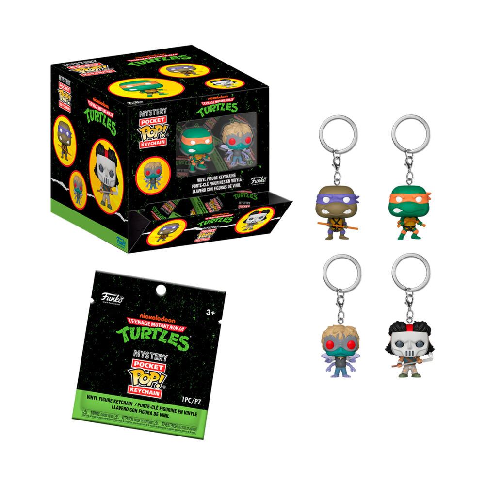 Assorted Pocket POP Keychain Ninja Turtles Nerdscape