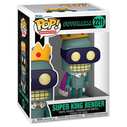 POP figure Futurama Super King Bender Nerdscape