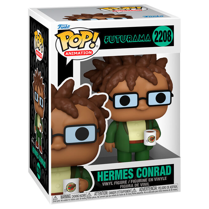 POP figure Futurama Hermes Conrad Nerdscape