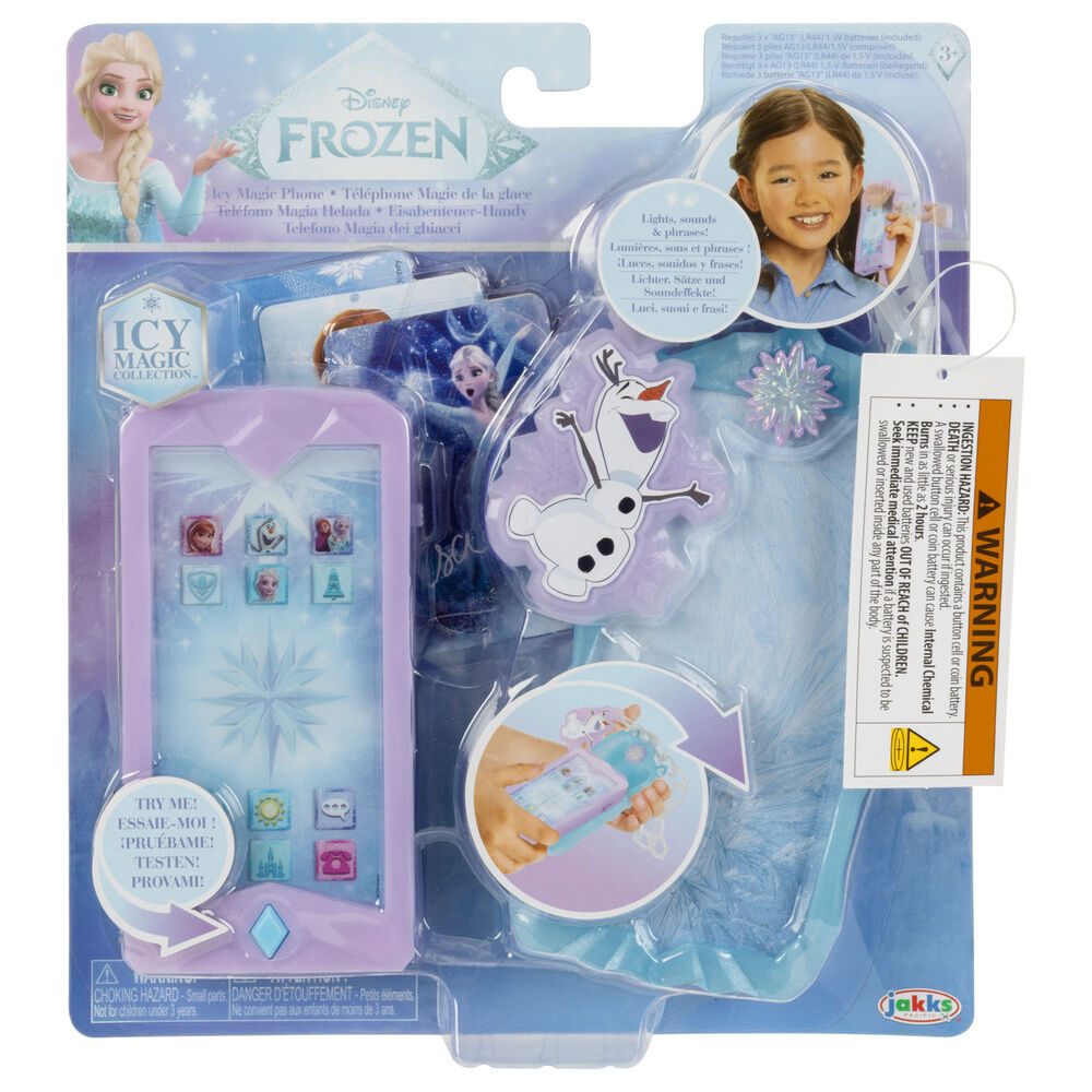Disney Frozen Elsa phone functions Nerdscape