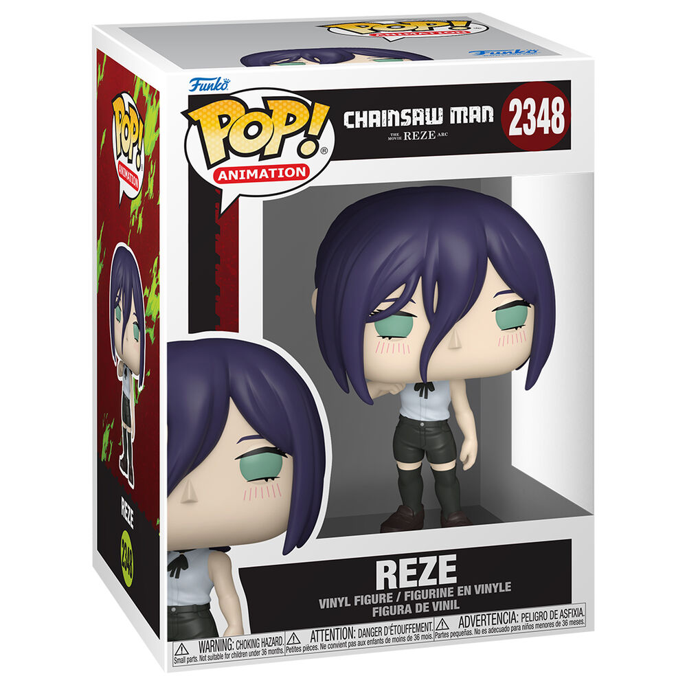 Funko Pop! Chainsaw Man Reze 5 + 1 Chase - Figura da Collezione Vinyl Nerdscape